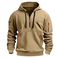 Sweat A Capuche Homme Sweatshirts Pull Polaire Marque Chaude Militaire Manches Longues Sweat-Shirts Zippé De Sport Grandes Tailles Veste De Travail Avec Capuche Hoodie Pour Hiver Et Automne S-5xl