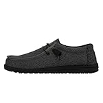Hey Dude Men's Wally Stretch | Men's Loafers | Comfortable & Light-Weight