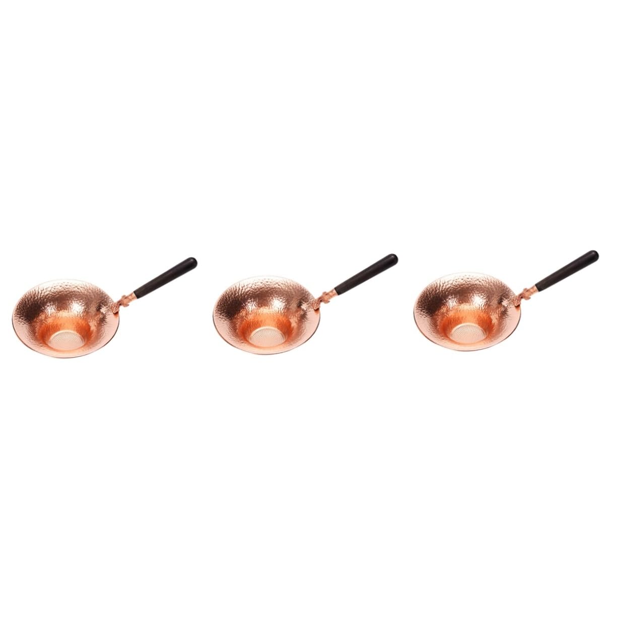TOPBATHY 3piezas Infusor De Té De Cobre Patrón De Colador Para Infusiones De Té y Hierbas Accesorio Práctico Para Amantes