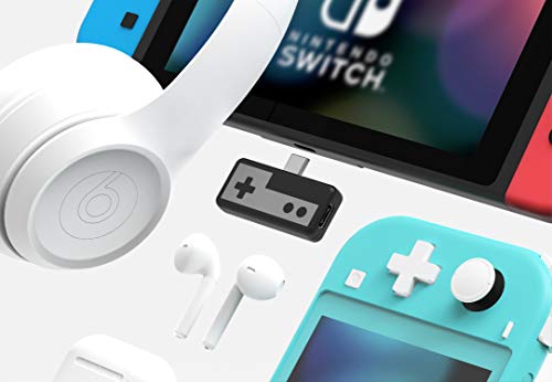 Rayvol Bluetooth Adapter for Nintendo Switch & Lite & PS4, Connect AirPods Bose