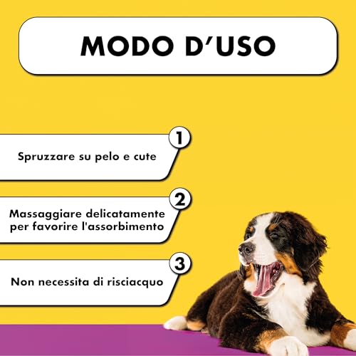 PHARMACINQUEPET SKINCARE5 - Spray Naturale Combatte Le dermatosi, allevia i fastidi cutanei, Calma Le irritazioni, Sollievo e Idratazione per Cani e Gatti, 150ml - 4