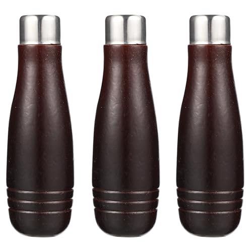 MUCKLILY 3 Piezas Mango de Escofina de Madera Ergonómico Accesorio Repuesto para Lima Agarre Cómodo para Uso Manual en Limas de Metal y Escofinas Adecuado para Bricolaje y Reparación