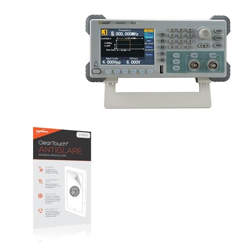 BoxWave Screen Protector Compatible with Owon AG2062F - ClearTouch Anti-Glare (2-Pack), Anti-Fingerprint Matte Film Skin