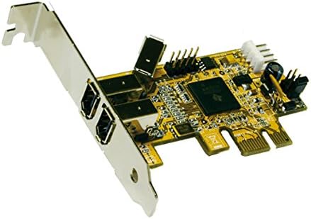 EXSYS FireWire 1394a PCI-Express Card 2 + 1 Ports, Low