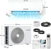 GarveeMore Fest installierte Split-Klimaanlage, 12000 BTU, weiß – Ansicht 2