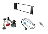Radioblende - Einbaurahmen Einbau-Set 1-DIN Audi