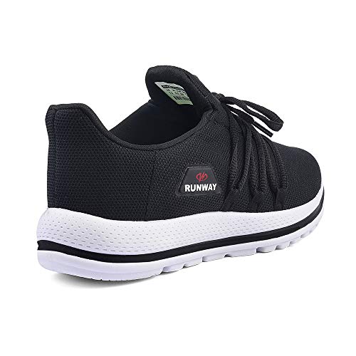 Tênis De Caminhada Corrida Academia Runway Soft Feminino Tamanho:36;Cor:Preto