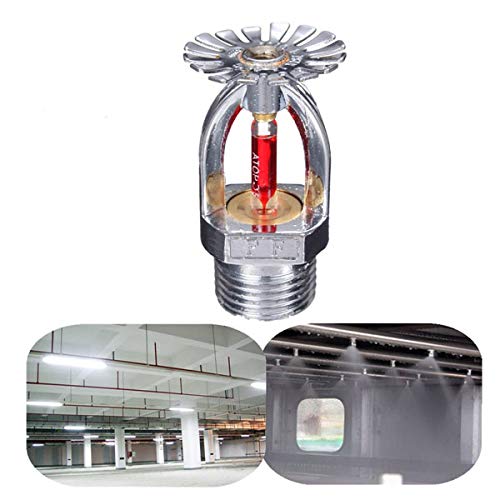 Ruilogod Feuersprinkler-Kopf 20 Mm Gewinde – Rot-silber, Für Automatische Brandschutz-Systeme
