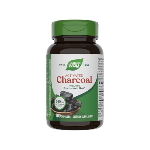 Nature's Way Activated Charcoal, Binds Unwanted...