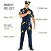 Morph Police Costume Men, Cop Outfit Men, Police Costume Adult, Halloween Costumes For Adults, Large