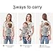 BABYPARK 3-in-1 Baby Carrier Newborn to Toddler - Ergonomic(7.5-45lbs),Cozy Baby Carrier，Enhanced Lumbar Support，Easily AdjustableLightweight & Breathable Child Carrier(Camouflage)