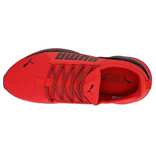 Puma Men's Softride Premier Slip On Wide Running Shoe, High Risk Red Black, 7.54