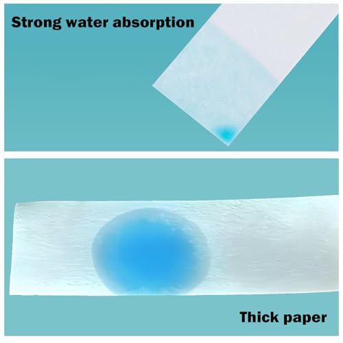 Image of Grade 1 Chromatography Paper Strips - 1 X 3 in(300 Pcs),Clear Separation Filter Paper Chromatography Strips