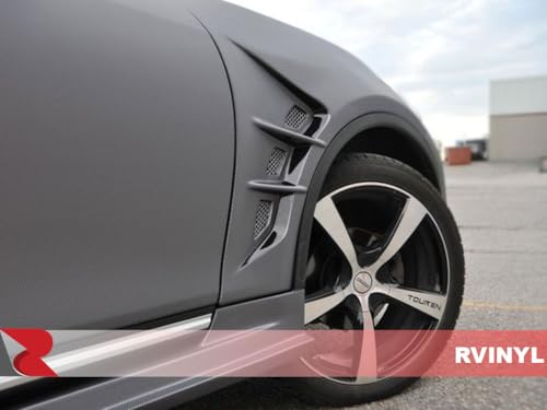 3M 2080 Series CSF201 Anthracite Carbon Fiber - 5ft x 1ft - 5sq ft - Dual Cast 3D Weave Embossed Vinyl Car Wrapping Film - Vehicle Sheet Roll by Rvinyl - Used condition - Image 3