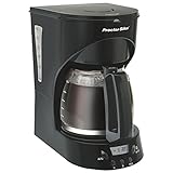Proctor Silex 43574Y Programmable Coffee maker, 12-Cup
