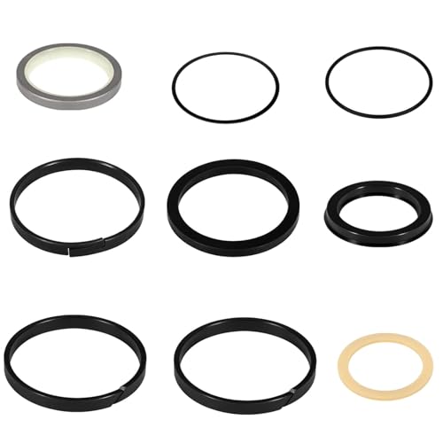 Image of G109456 G105550 Hydraulic Cylinder Seal Kit Fit for Case Backhoe Loader 350 580B 580C 580F 680C (Rod: 1.50 inch, Bore: 2.50 inch)