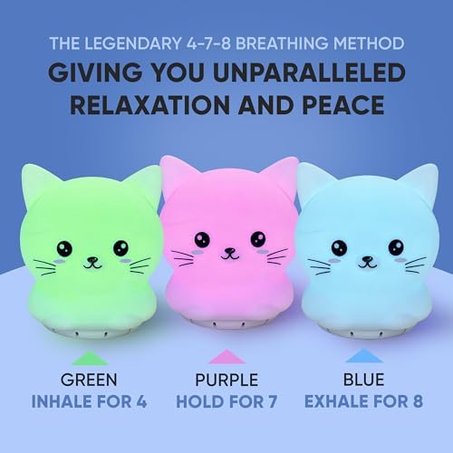 Rainlax JS-L8 Mindfulness 'Breathing Kitty' thumb #6