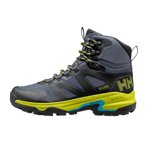 Helly-Hansen Ascender Mid HT Men's Waterproof Hiking Shoe - Durable Outdoor Footwear for All-Terrain Adventures, Breathable & Comfortable