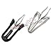 PRECISE CANADA: AUTOMATIC EYEBROW TWEEZERS FOR PROFESSIONALS, STAINLESS STEEL (2 PIECES SET)