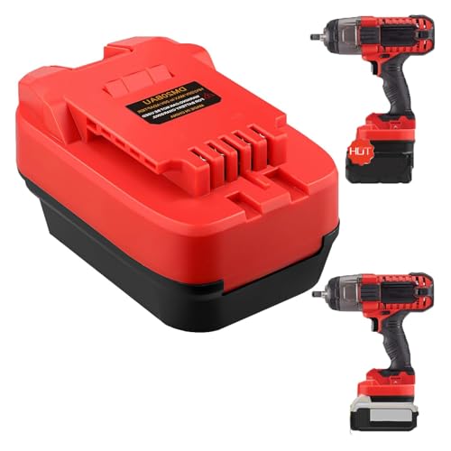 Battery Adapter for DeWalt & for Milwaukee to Bauer Battery Adapter Use for Bauer 20V Cordless Power Tool (Adapter only)