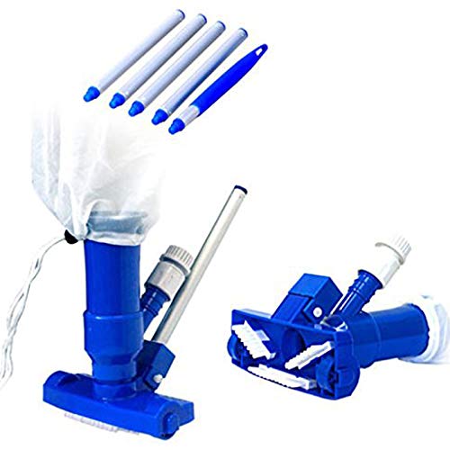 XIANGMENG Kit de manutenção de mini piscina, conjunto de pontas de sucção para aspirador de pó | 1 c