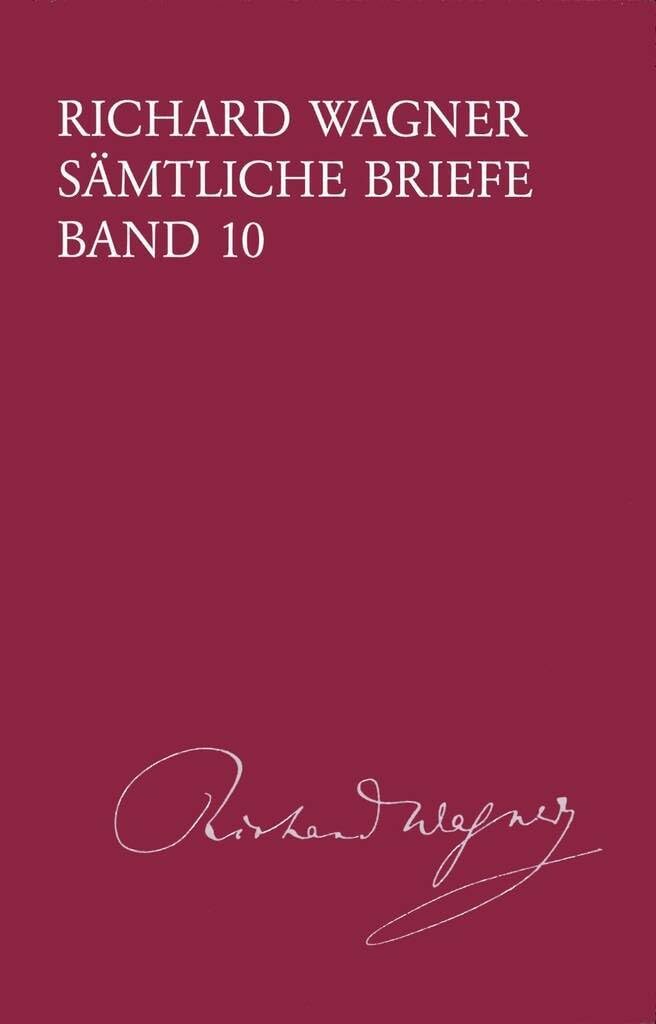 Livre sur la musique Samtliche Briefe Band 10 correspondance historique