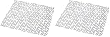 CURVER Tapis d'évier Découpable - 2x (33,5x39,7x0,5 cm) - Gris Uni - Silicone - Lavage à l...
