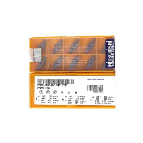 HOOGUU 100% Original VNMG VNMG16 VNMG1604 VNMG160408 VP15TF Turning Insert