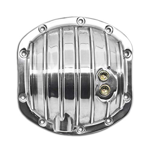 Cobra-Tek Fits Dana 25 27 30 Aluminum Differential Cover 10 Bolts Polished Finish #TOP25