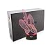 VYI.ME Abstract 3D Led Lamp 7 Colors Change USB Touch Button Creative Design Illusion Night Lamp for Home Office Room Theme Decoration and Kiddie Kids Children Family Holiday Gift