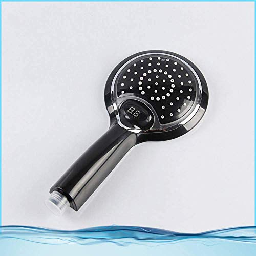 Tête de douche LED anti-brûlure avec écran digital pour réguler la température
