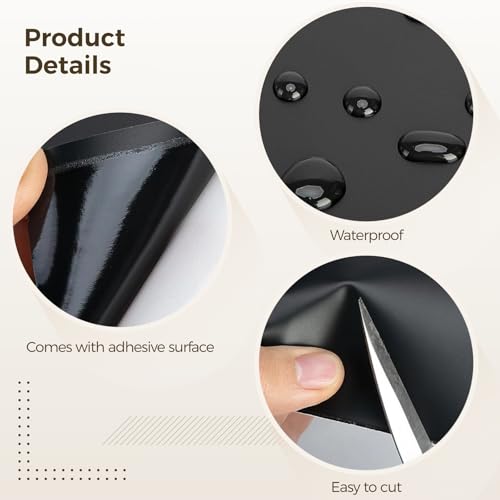 Protectores de postes de valla en pack de 8 fundas autoadhesivas de PVC para jardín 4