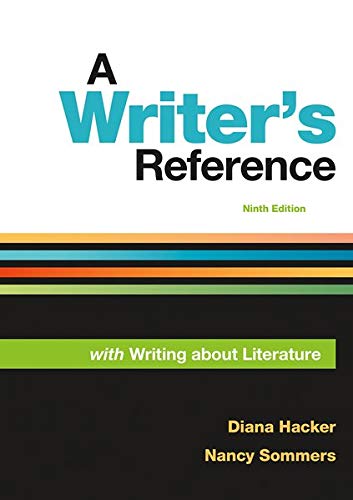 A writer's reference with writing about literature