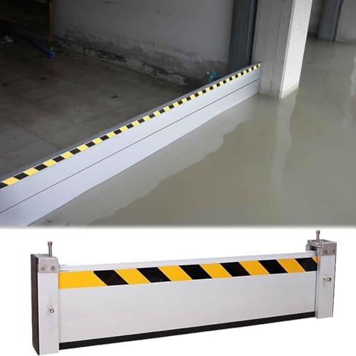 Sistema de prevención de agua desmontable con paneles de aluminio reutilizables para sótano