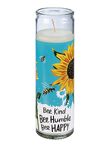 Bougie en pot anti-odeur cire naturelle pour intérieur serein
