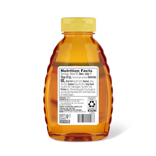 Amazon Grocery Golden Pure Honey, 16 Oz - image 2