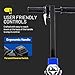 Goodyear Electric Trailer Dolly Super-Duty 7500lbs Max Trailer Weight, 5500lbs for Boats, 1100lbs Tongue Weight, All-Terrain Wheels Ideal for RVs, Toy Haulers, Car Trailers, and Campers