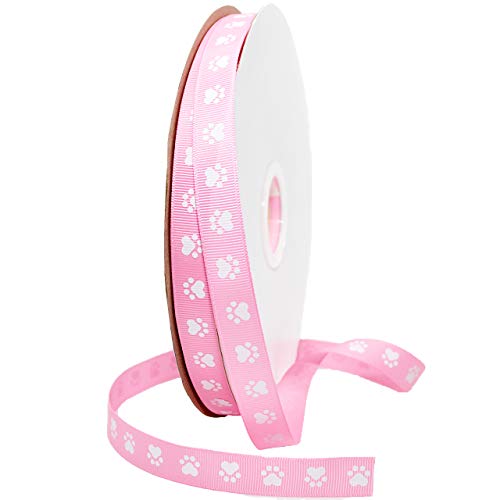 Ruban en polyester rose Morex Ribbon 5682 de 100 m pour mercerie et loisirs