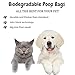 Home Wing Cat Litter Bags, Large Cat Poop Bags to Fit Litter Scoop Easily, Multipurpose Pet Waste Bags for Large Dogs, Yard Waste, Small Cat Litter Trash Can, Extra Thick (120 Count, Scented)