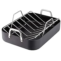 Tefal Premium Specialty Hard Anodised Induction Non-Stick Roaster & Rack 29x39cm, D9259944