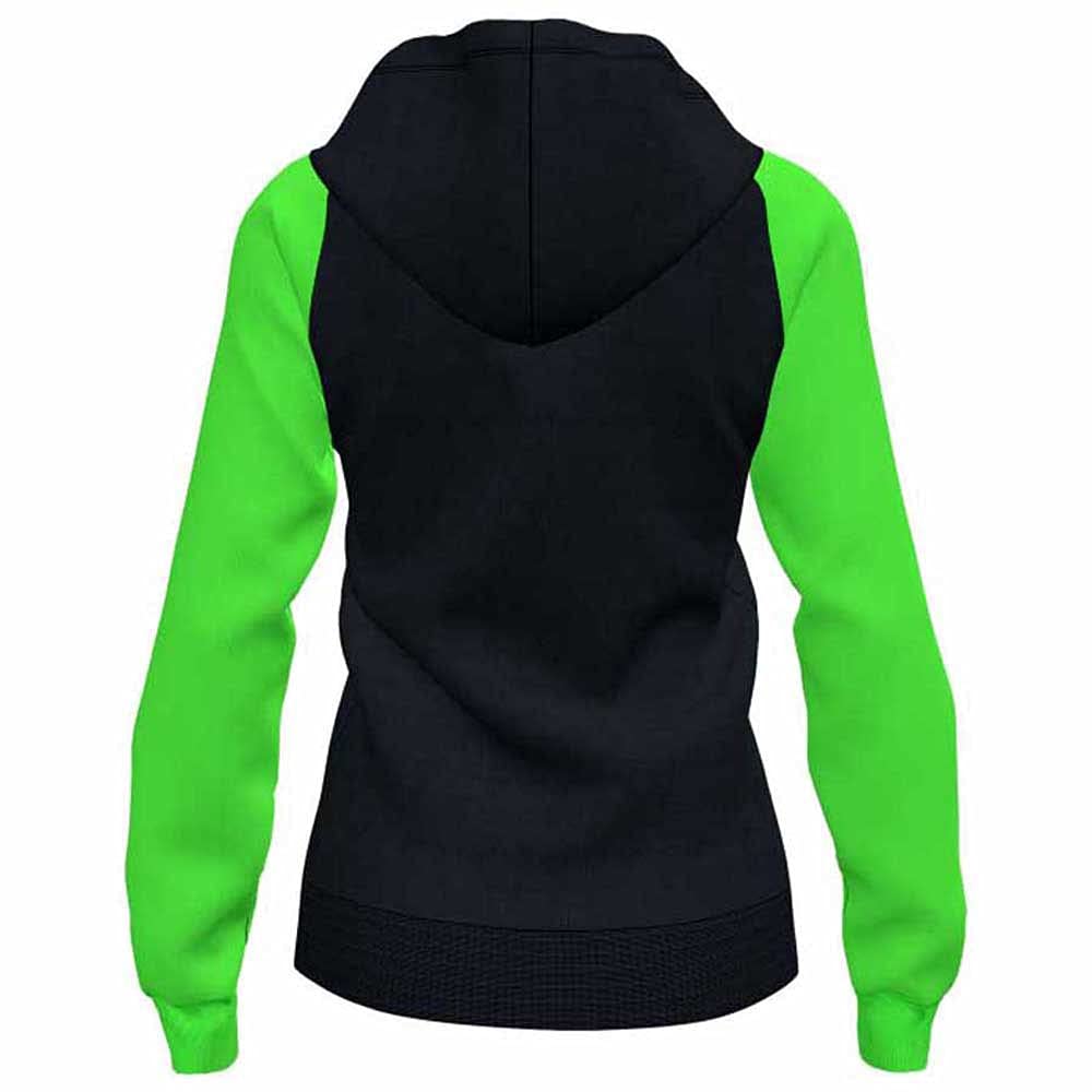 Joma Academy IV Kapuzenjacke Schwarz Fluor Grün, 901336.117.2XL