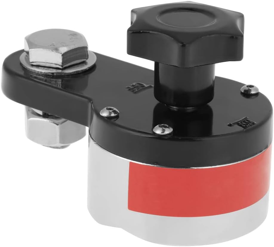 600A Magnetic Welding Ground Clamp, Strong Grip, Easy to Connect, for Industrial Welding Machines