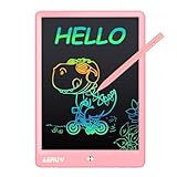 LCD Writing Tablet for Kids, 10 Inch Colorful Electronic Doodle Board, Educational Learning Kids Drawing Tablet Toys, Christmas Birthday Gift for 3 4 5 6 7 8 9 Year Old Girls Boy