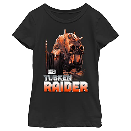 Star Wars T-Shirt Outlaw Hunter Fille Noir S Vêtement Geek Enfant