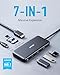 Anker USB C Hub (7-in-1), with 4K HDMI, 100W Power Delivery, USB-C and 2 USB-A 5Gbps Data Ports, microSD and SD Card Reader, for MacBook Air, MacBook Pro, XPS, and More