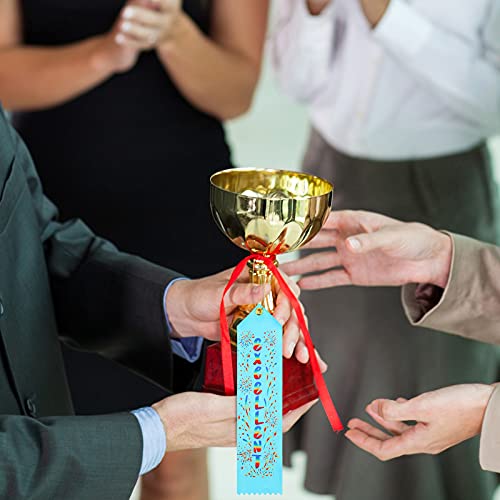 Award Ribbons Bulk Participant Ribbons For Prizes Fun Award Ribbons Honorable Mention Set With Event Card And Rope For Kids Competition Sports Event School Contest (Classic, 50 Pieces) #TOP6