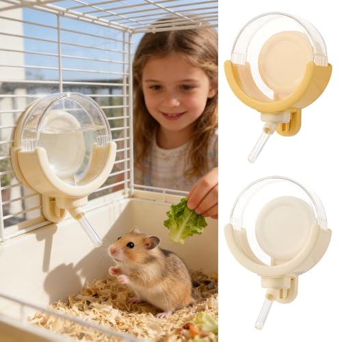 Botella de agua magnética para hámster y animales pequeños 13cm 5