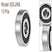 10pcs Ball Bearings Chrome Steel ABEC3 Sealed Industrial 3mm X 10mm X 4mm