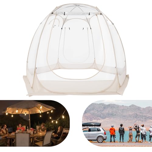 Carpa para camping transparente tipo burbuja pop up miniatura 5