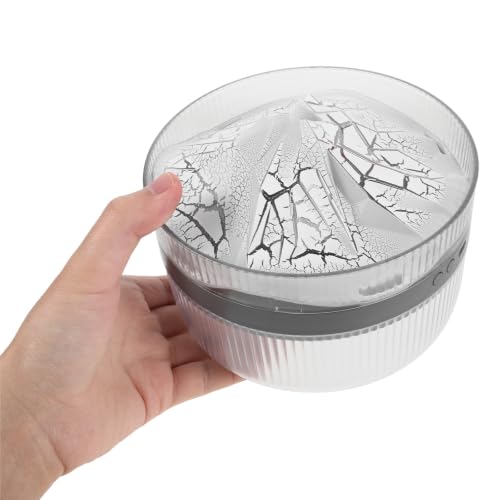 BETOOKY Volcanic Flame Essential Oil Diffuser Auto Shut-off Aroma Humidifier with Simulated Volcano Mist for Bedroom Office Spa Relaxation
